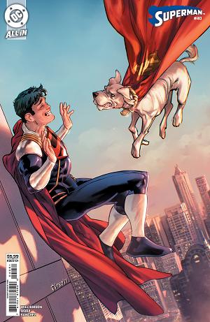 Superman #40 CVR E CVR E TIRSO CONS CARD STOCK cover