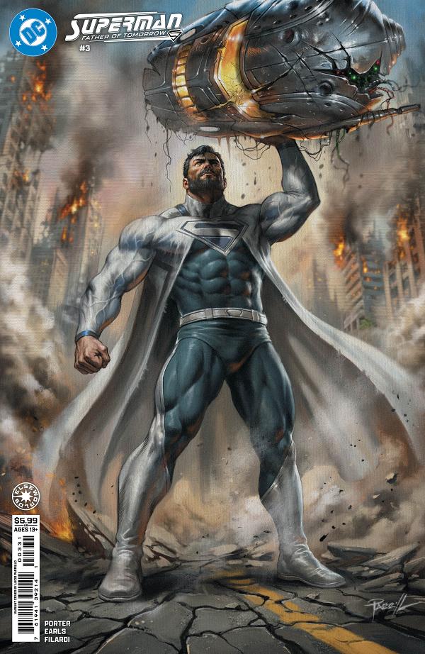 Superman Father Of Tomorrow #3 CVR C (OF 6) CVR C LUCIO PARRILLO CARD STOCK cover