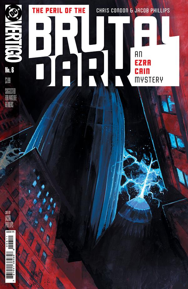 The Peril Of The Brutal Dark An Ezra Cain Mystery #6 CVR A JACOB PHILLIPS (MR) cover