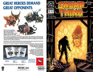 Swamp Thing 1989 #4 CVR B (OF 4) CVR B RICK VEITCH FOIL cover
