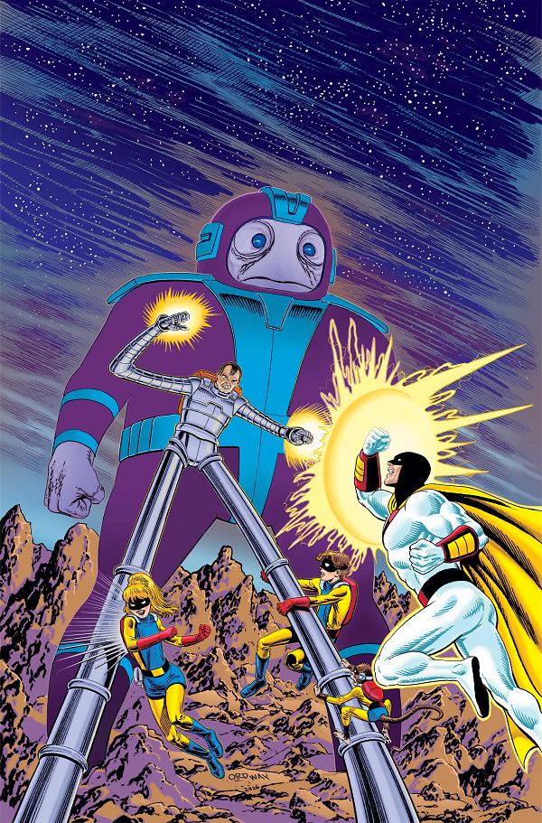 Space Ghost Annual #1 CVR F (ONE SHOT) CVR F JERRY ORDWAY LTD VIRGIN cover