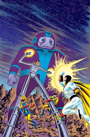 Space Ghost Annual #1 CVR F (ONE SHOT) CVR F JERRY ORDWAY LTD VIRGIN cover
