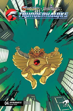 Thundercats X Silverhawks Thunderhawks #4 CVR B CVR B DECLAN SHALVEY cover