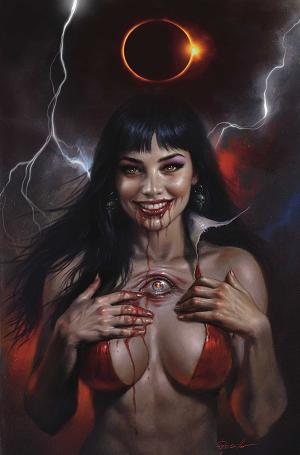 Vampirella (2026) #4 CVR F CVR F LUCIO PARRILLO METAL PREMIUM cover