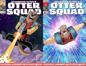 Otter Squad #4 CVR C CVR C MIKE LEMAY & MATT RODGERS STAR SPANGLED SPOT FOIL cover