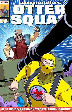 Otter Squad #4 CVR A CVR A MATT RODGERS TANKS FOR EVERYTHING cover