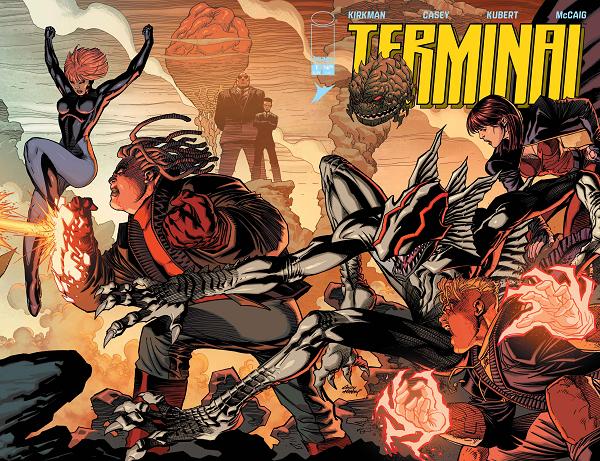 Terminal #1 CVR B CVR B ANDY KUBERT & DAVE MCCAIG CONNECTING WRAPAROUND cover