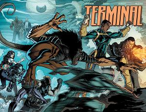 Terminal #1 CVR M CVR M ANDY KUBERT & DAVE MCCAIG CONNECTING WRAPAROUND CHROMIUM cover
