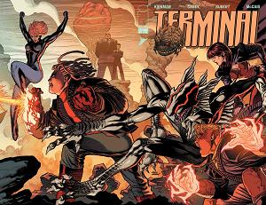 Terminal #1 CVR N CVR N ANDY KUBERT & DAVE MCCAIG CONNECTING WRAPAROUND CHROMIUM cover