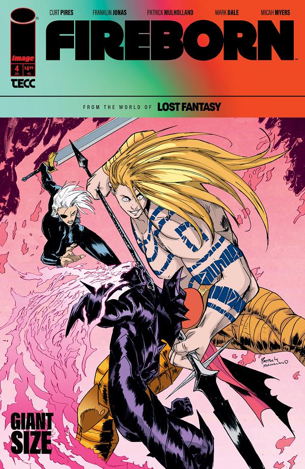 Fireborn #4 CVR A PATRICK MULHOLLAND cover