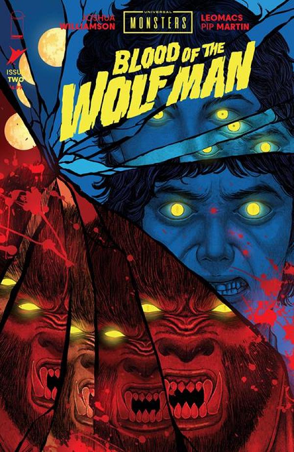 Universal Monsters Blood Of The Wolf Man #2 variant cover by Anwita Citriya