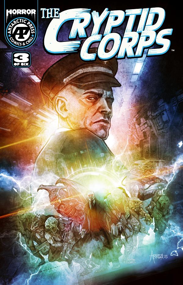Cryptid Corps #3 CVR B (OF 6) CVR B EDWIN J ARROZA cover