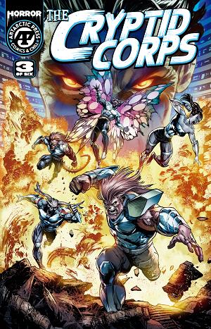 Cryptid Corps #3 CVR A MAX BERTOLINI cover