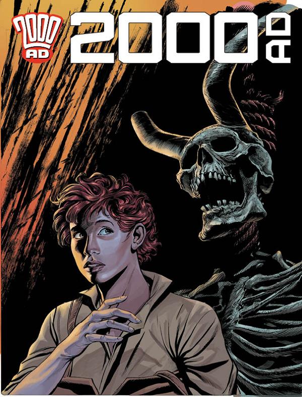 2000 Ad Prog #2491 variant cover