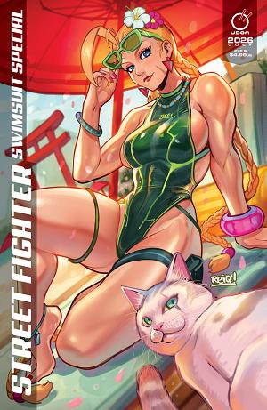 2026 Street Fighter Swimsuit Special #1 CVR B (ONE SHOT) CVR B REIQ CAT cover