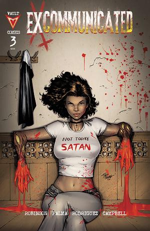 Excommunicated #3 CVR B CVR B INC 1:10 TIAGO PALMA cover