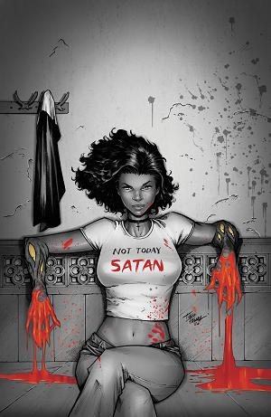 Excommunicated #3 CVR D CVR D INC 1:30 TIAGO PALMA B&W FULL ART cover