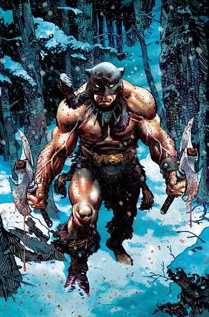 Fire And Ice Darkwolf #1 CVR H CVR H DAN PANOSIAN METAL PREMIUM cover