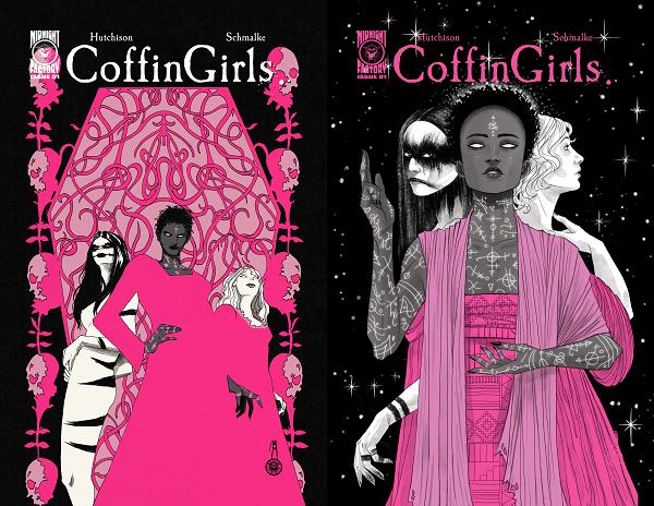Coffin Girls #1 CVR A MEGAN HUTCHISON JOSEPH SCHMALKE cover