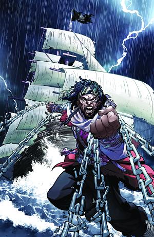 Shaquille Oneal Presents Vengeance Unchained The Legend Of Black Caesar #1 CVR D (OF 5) CVR D RAY ANTHONY HEIGHT FOIL FULL ART cover