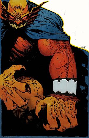Demon #1 CVR B CVR B DANIEL WARREN JOHNSON CARD STOCK cover