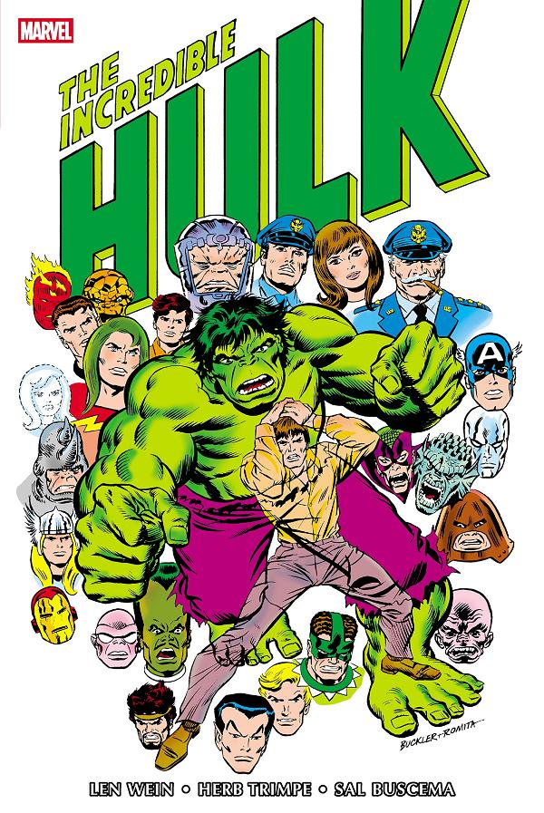 The Incredible Hulk Omnibus Vol. 4 Rich Buckler Cover