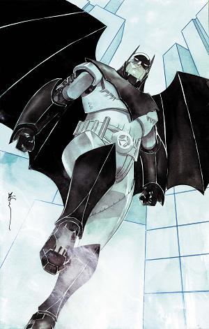 Batman #14 CVR H CVR H DUSTIN NGUYEN KINGDOM COME 30TH ANNIVERSARY CARD STOCK cover