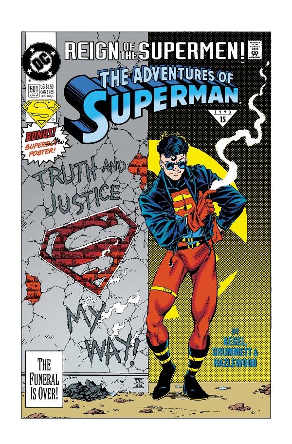 Adventures of Superman #501 CVR A TOM GRUMMETT cover