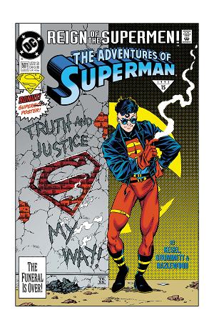 Adventures of Superman #501 CVR A TOM GRUMMETT cover