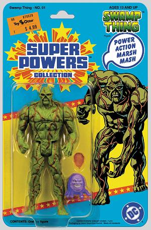 Swamp Thing #1 CVR B FACSIMILE EDITION CVR B JASON GEYER & ALEX SAVIUK SWAMP THING SUPER POWERS CARD STOCK cover