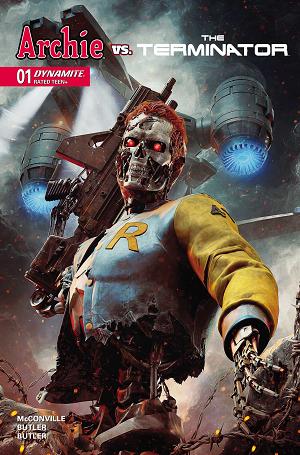 Archie Vs The Terminator #1 CVR B CVR B BJORN BARENDS cover