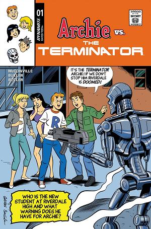 Archie Vs The Terminator #1 CVR D CVR D BILL GALVAN cover