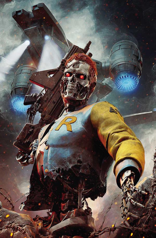 Archie Vs The Terminator #1 variant cover by Bjorn Barends