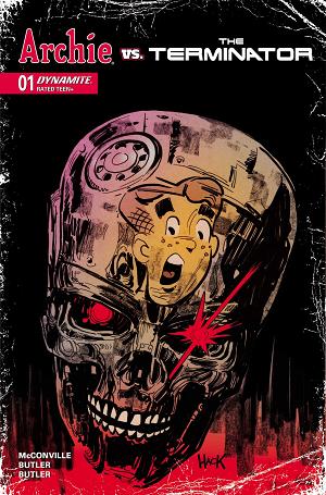 Archie Vs The Terminator #1 CVR N CVR N INC 1:15 BJORN BARENDS VIRGIN cover