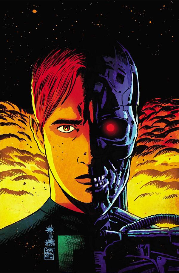 Archie Vs The Terminator #1 variant cover by Francesco Francavilla