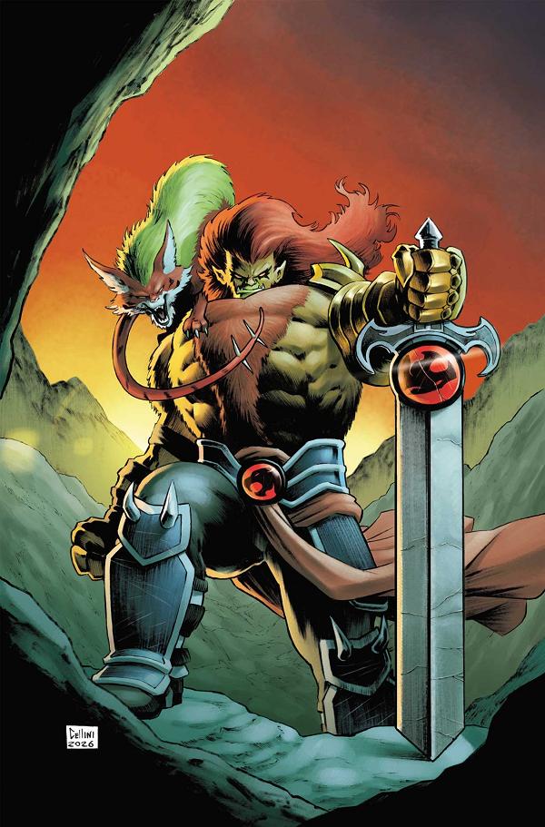 Thundercats (2026) #1 variant cover by Daniele Cellini