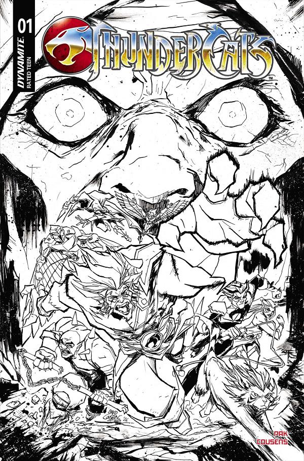 Thundercats (2026) #1 variant cover by David Cousens
