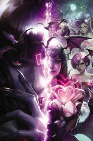 Vampirella Vs Darkstalkers Special #1 CVR M (ONE SHOT) CVR M INC 1:20 FRANCESCO MATTINA VIRGIN cover