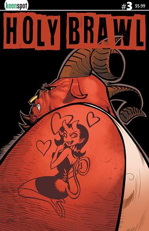 Holy Brawl #3 CVR A ATHILA FABBIO cover