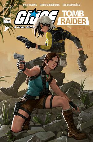 Gi Joe A Real American Hero Tomb Raider #1 CVR E (OF 5) CVR E INC 1:50 LEIRIX LI cover