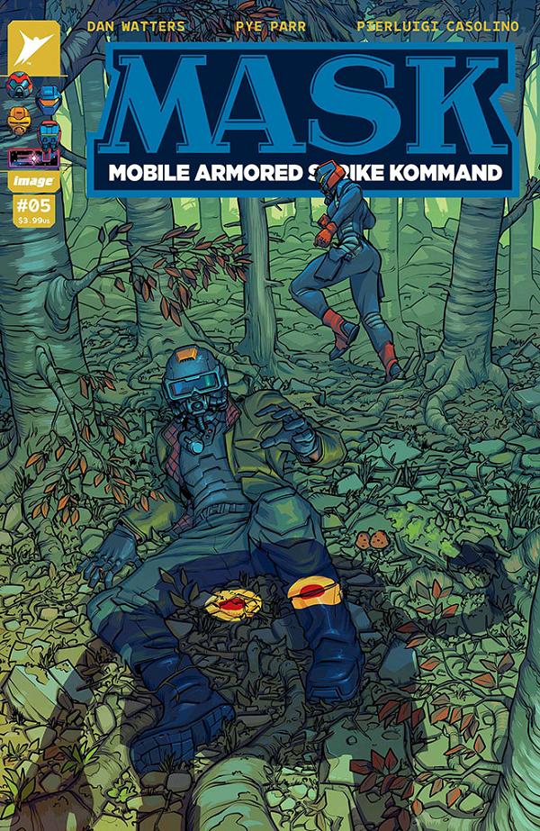 Mask #5 CVR A PYE PARR cover