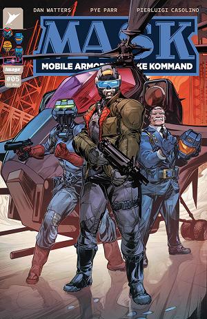 Mask #5 CVR C CVR C HOWARD PORTER & ROMULO FAJARDO JR cover