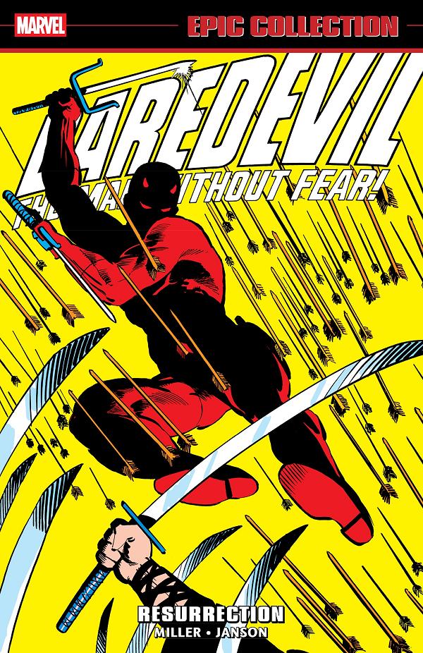 Daredevil Epic Collection: Resurrection cover by Frank Miller