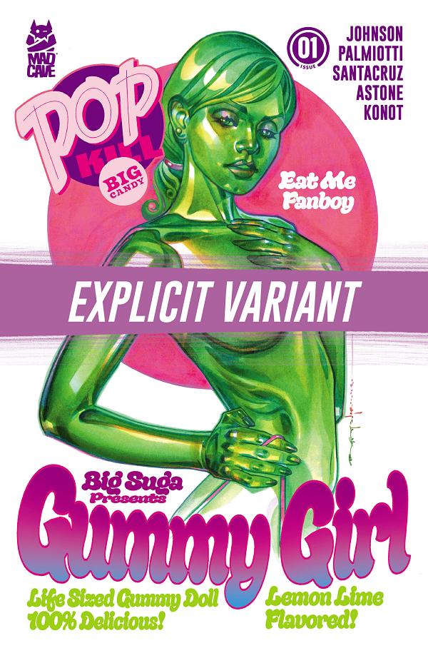 Pop Kill Big Candy #1 variant cover by Brian Stelfreeze