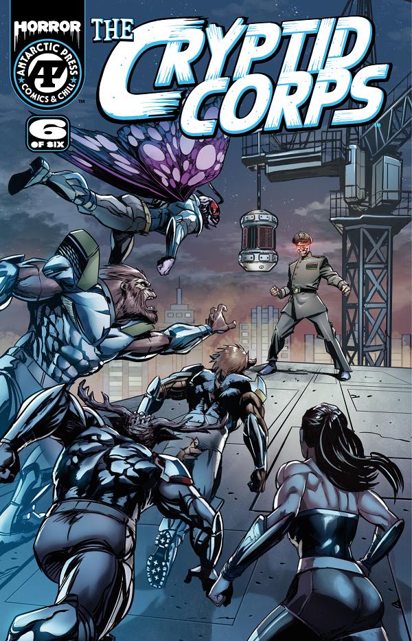 Cryptid Corps #6 CVR A MAX BERTOLINI cover