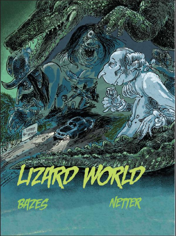 Lizard World HC (Mr) cover by Louis Netter