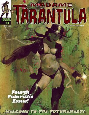 Madame Tarantula Magazine #4 cover