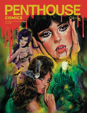Penthouse Comics (2027) #1 CVR E CVR E SUSPIRIA VILCHEZ RISQUE cover