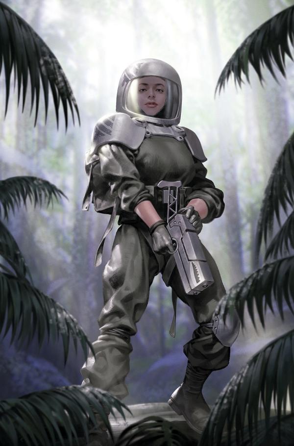 Blade Runner Tokyo Nexus To Lose Is To Win #1 SDCC EXCLUSIVE JUNGGEUN YOON VIRGIN FOIL cover