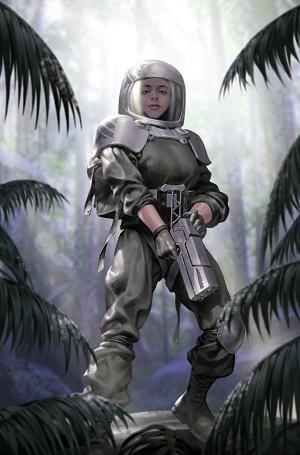 Blade Runner Tokyo Nexus To Lose Is To Win #1 SDCC EXCLUSIVE JUNGGEUN YOON VIRGIN FOIL cover
